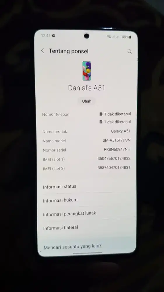 SAMSUNG A51 8/128 HP ONLY