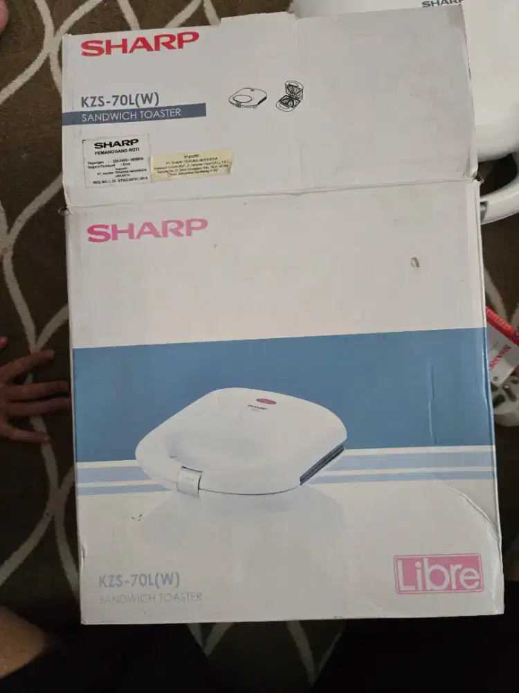 TOASTER SHARP KZS-70L (W)