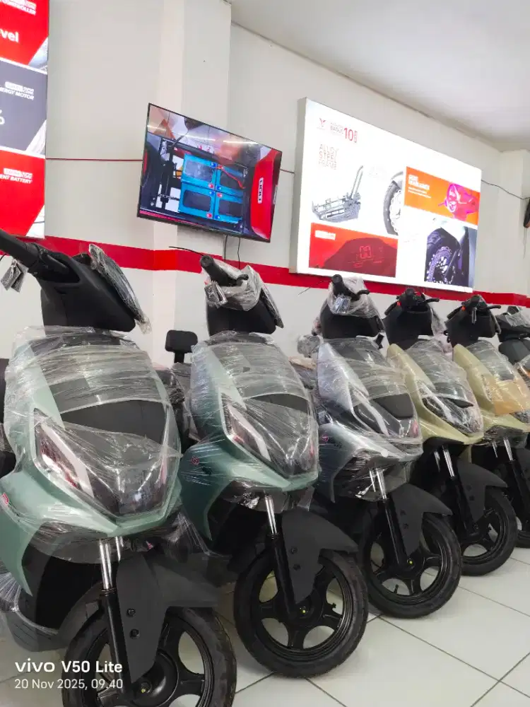 SEPEDA LISTRIK TIPE TERBARU DARI UWINFLY