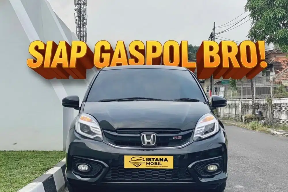 SIAP GASPOL! HONDA BRIO RS 1.2 AUTOMATIC 2017 2018 E SATYA MANUAL MT