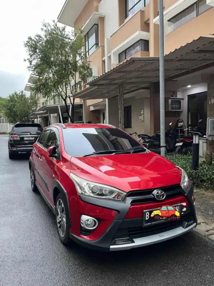 Toyota Yaris Heykers TRD Matic 2017 Merah metalic