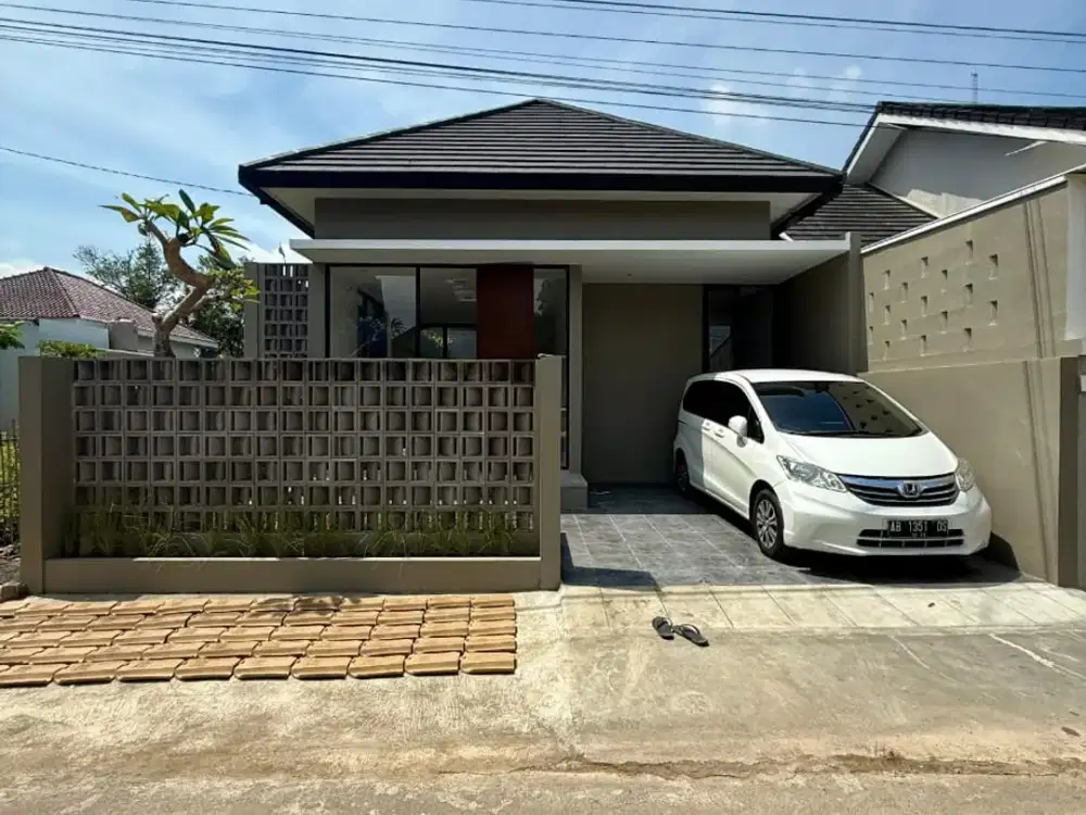 MURAH ISTIMEWA! Rumah Baru Limasan Industrial Modern di Margoluwih Sayegan – Dekat RS Athurot