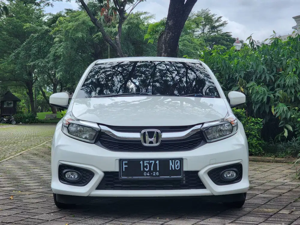 KM.34.RB ASLI| BRIO E CVT 1.2 AT 2021 PUTIH ISTIMEWA SEGER!! TDP 10.JT