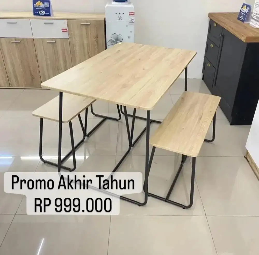 MEJA MAKAN BENCH