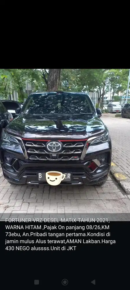 Toyota Fortuner 2021 Diesel