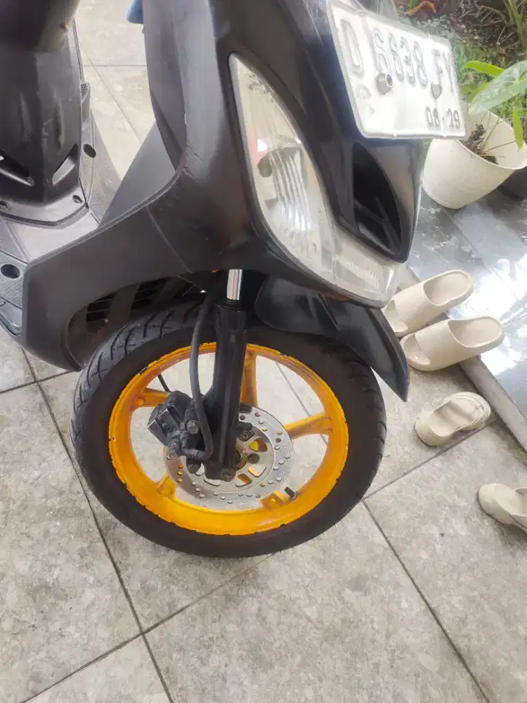 Jual Mio smile 2008 motor bekas surat lengkap