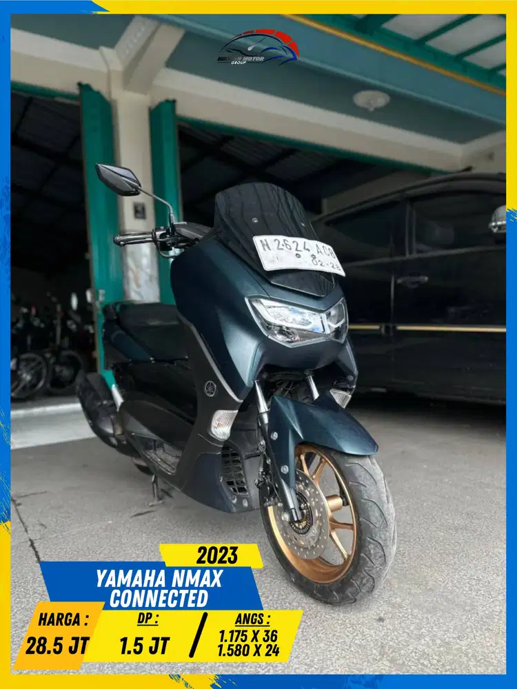 YAMAHA NMAX CONNECTED 2023 LIKE NEW MASZEHH HIKMAH MOTOR KEPUH
