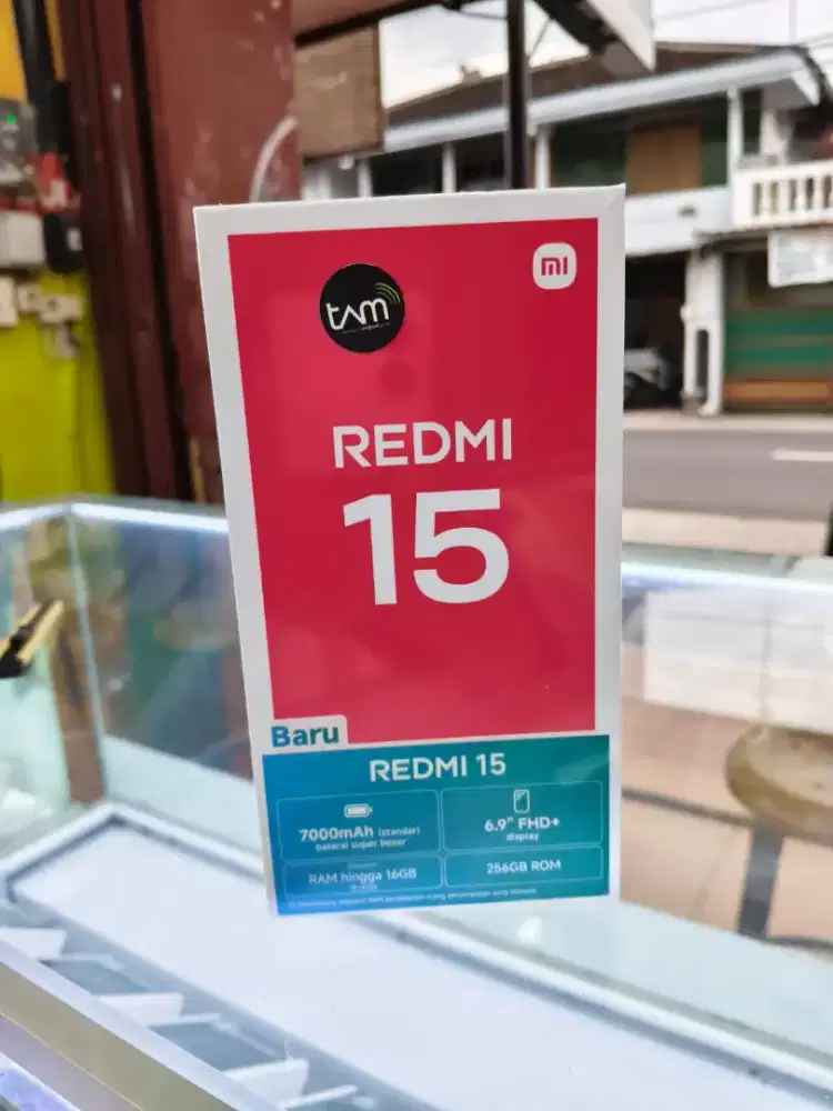 Redmi 15, 16/256 garansi 15 bulan, COD Area klaten