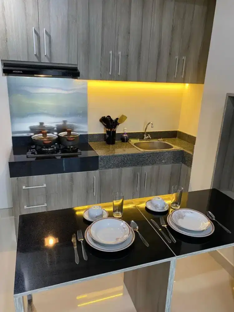 Furnished 2 bedroom corner units