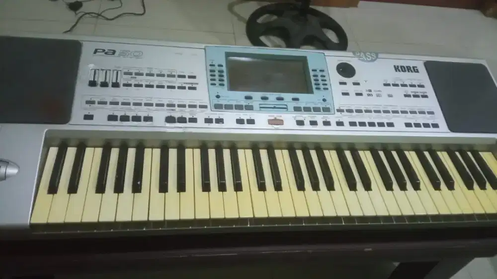 Orgen korng PA 50 disket minus di layar kurang terang