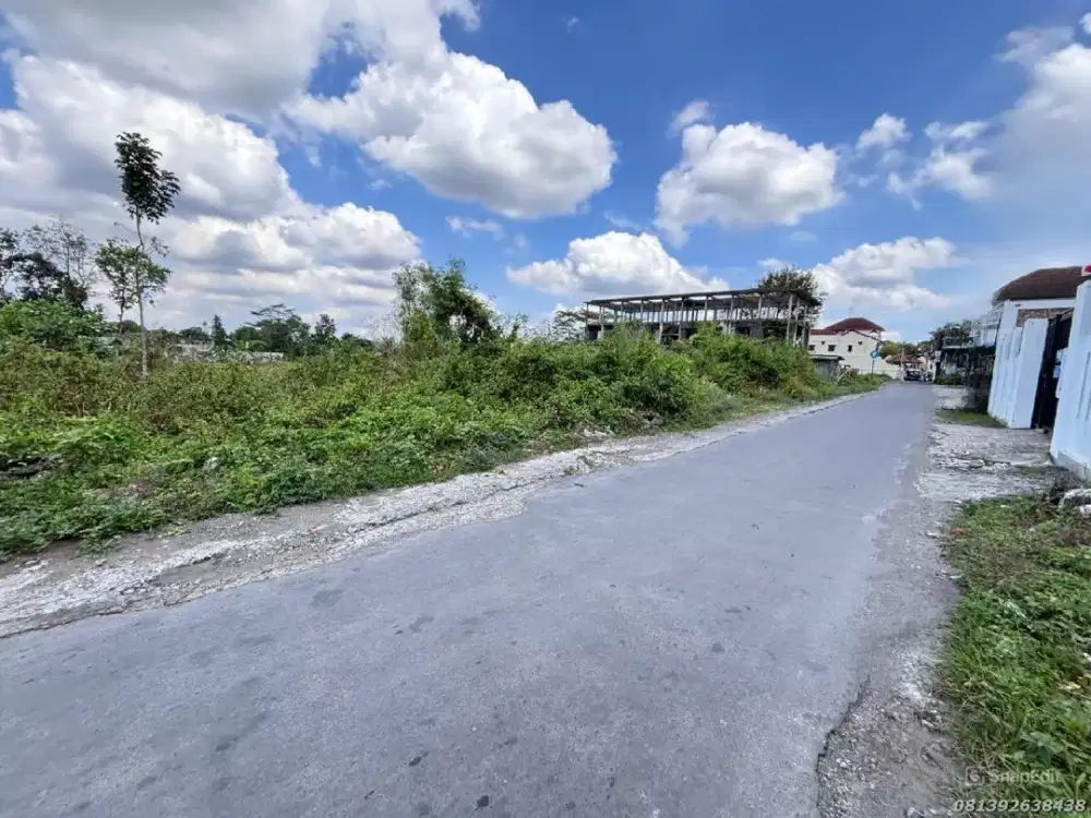 Tanah Jogja SHM Dekat Kampus UII, Cocok Bangun Kos Atau Hunian