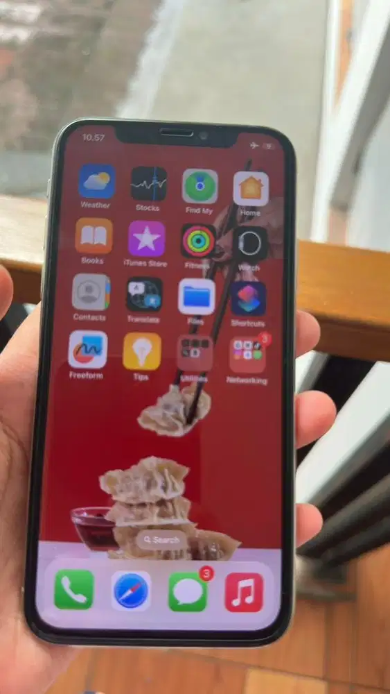 iPhone X 256gb silver ex iBox