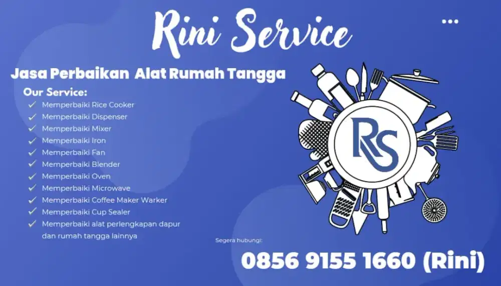 Mencari kerja sbg freelance untuk service elektronik rumah tangga