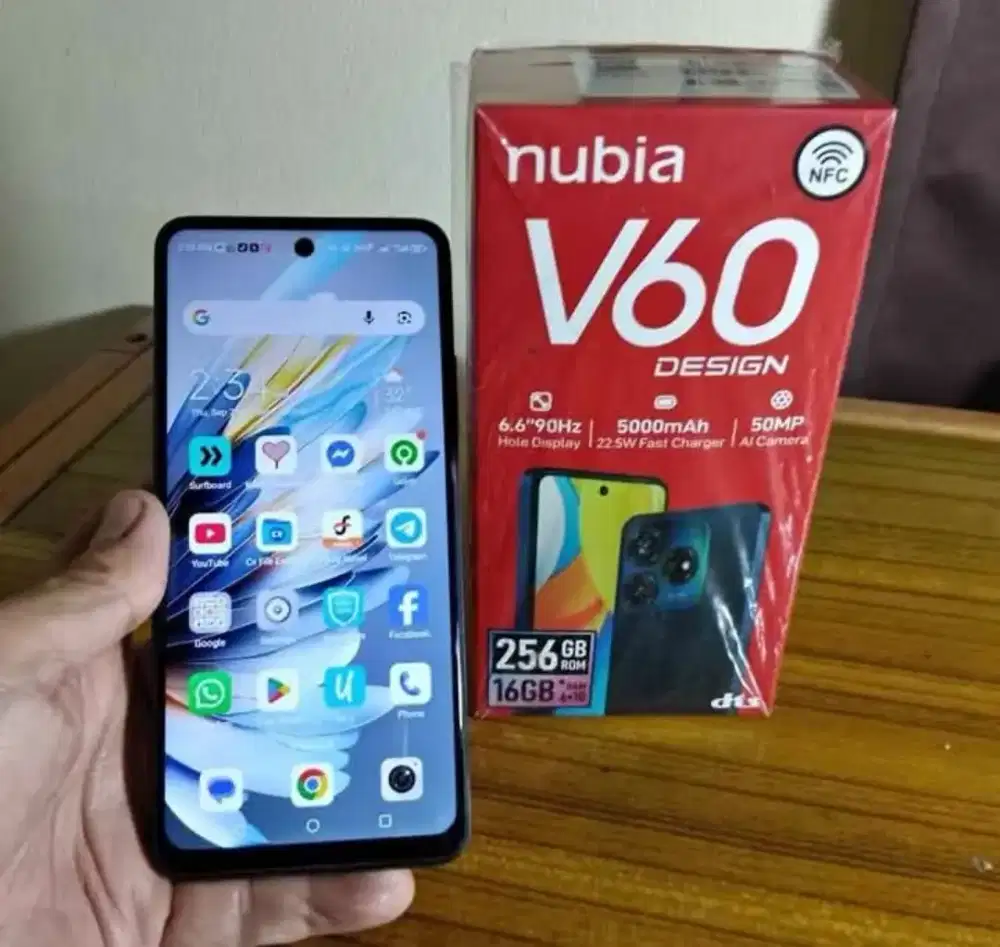Nubia Ram 6+10gb/256gb Condet Jaktim