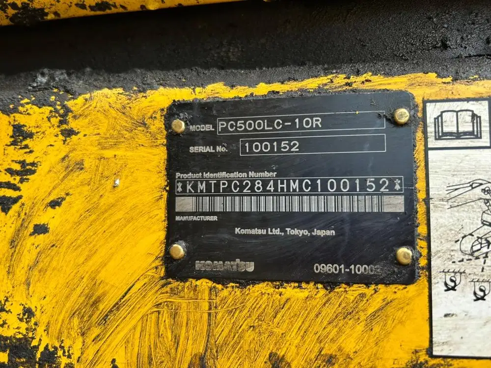 Jual excavator PC 500-10R thn 2019