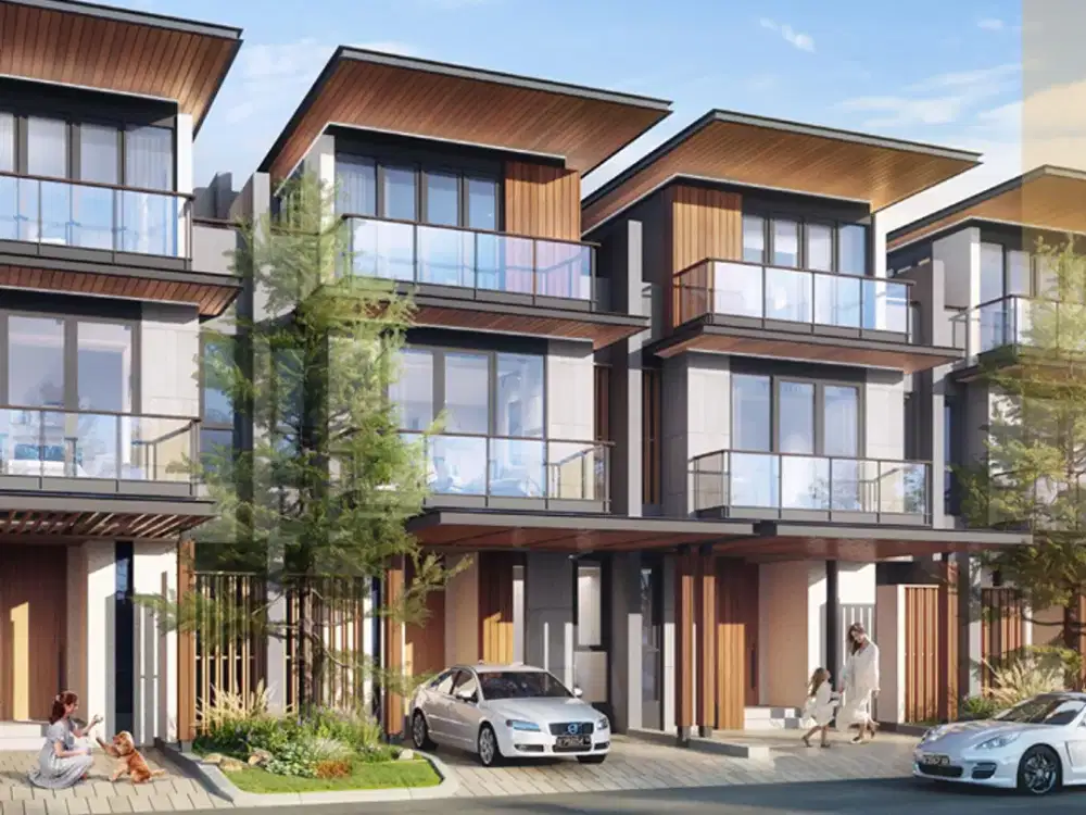 3 Lantai Mewah Lokasi Premium Cluster Finore Summarecon Gading Serpong