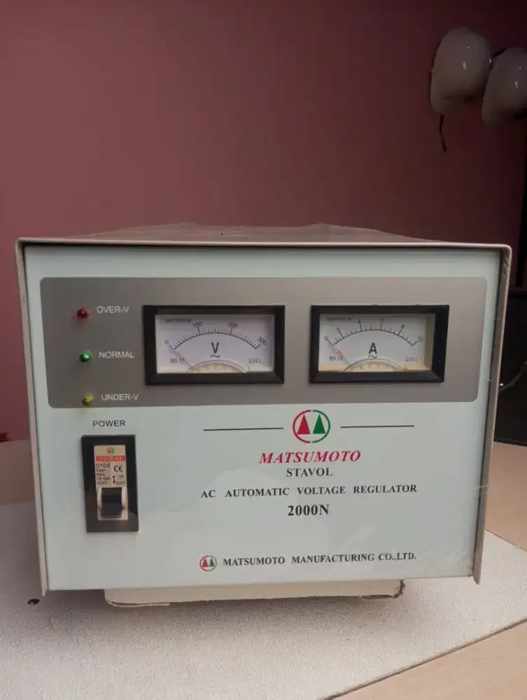 Stabilizer merk Matsumoto 2000 watt