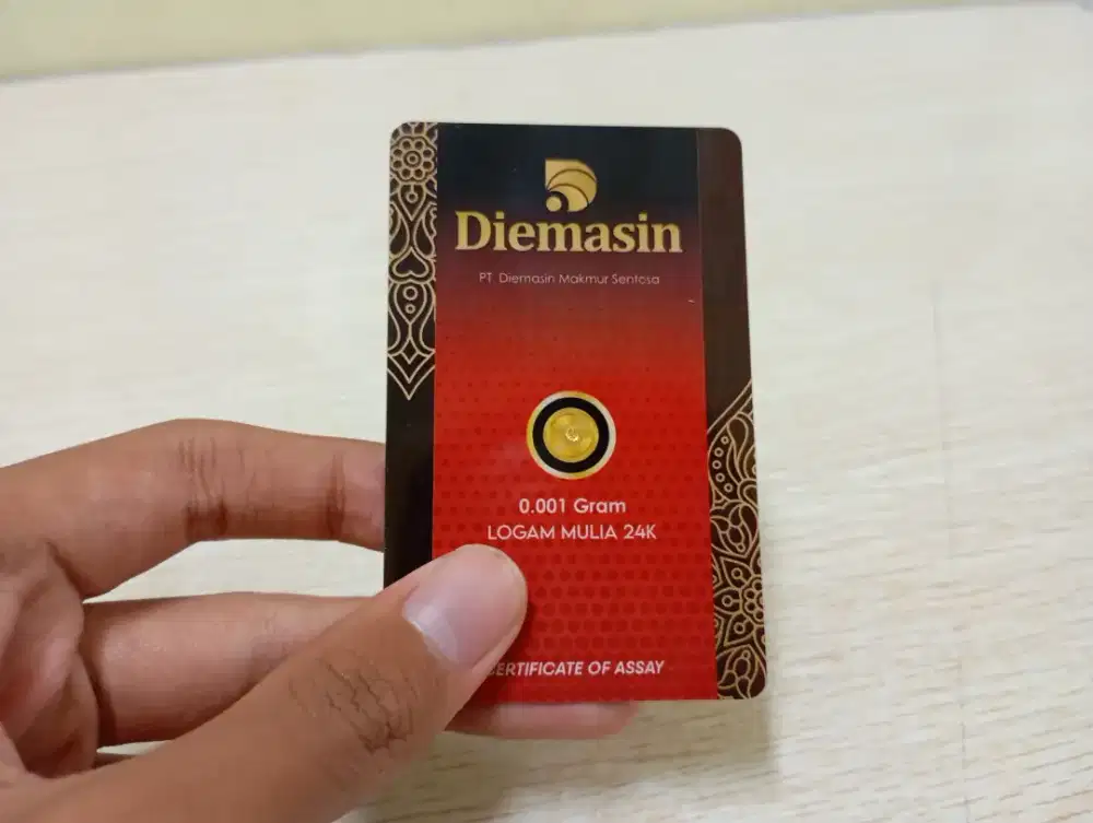 LOGAM MULIA 0.001 GRAM 24 KARAT - HSC 2025