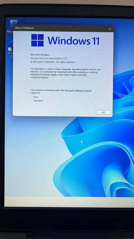 JUAL LAPTOP BEKAS TAPI MULUS (XIAOMI REDKIBOOK 15 i3 WINDOWS 11)