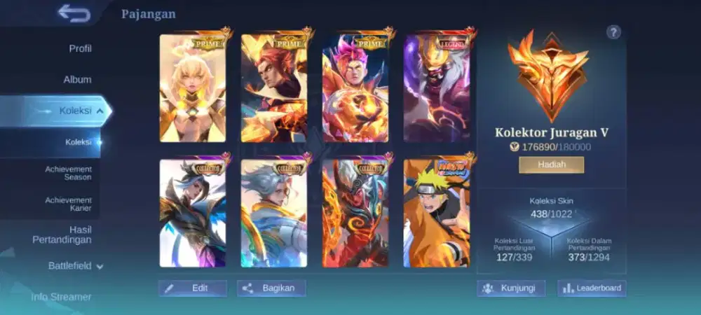 Akun mobile legends
