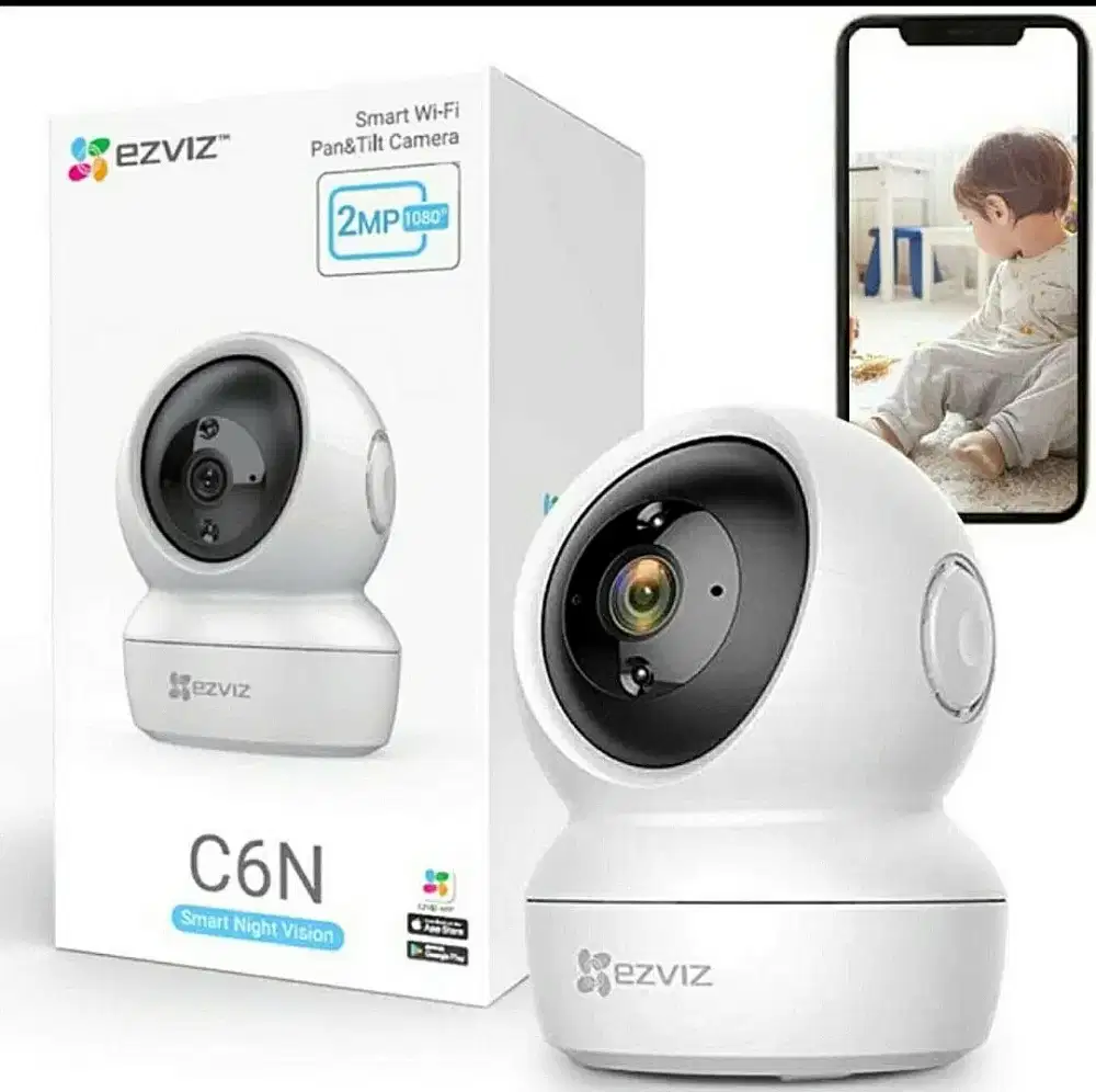 Cctv IP cam Ezviz c6n putar wifi