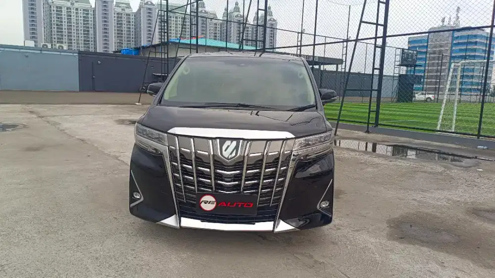 TOYOTA ALPHARD G 2.5 ATPM AT HITAM KILOMETER 9RIBU