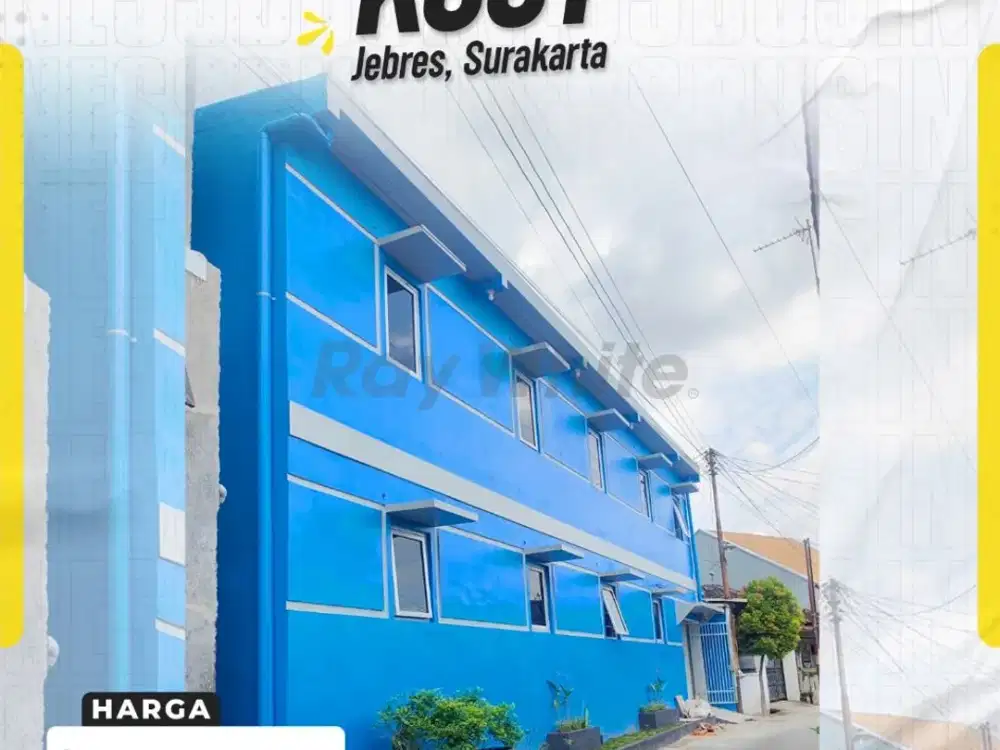Rumah Kost 2 Lantai Aktif (Terisi Penuh) di Jantung Kampus UNS, Jebres, Surakarta