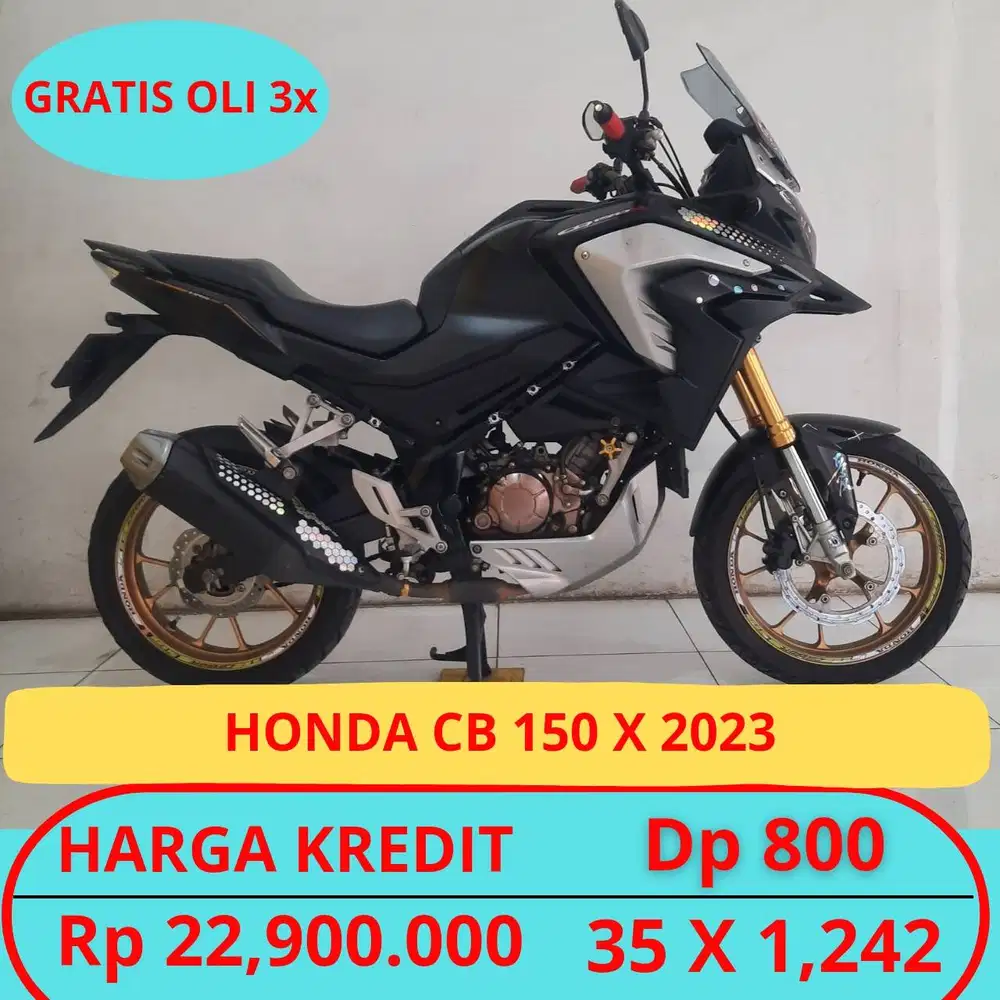 HONDA CB 150 X 2023 DP HANYA 800 GUYSSS