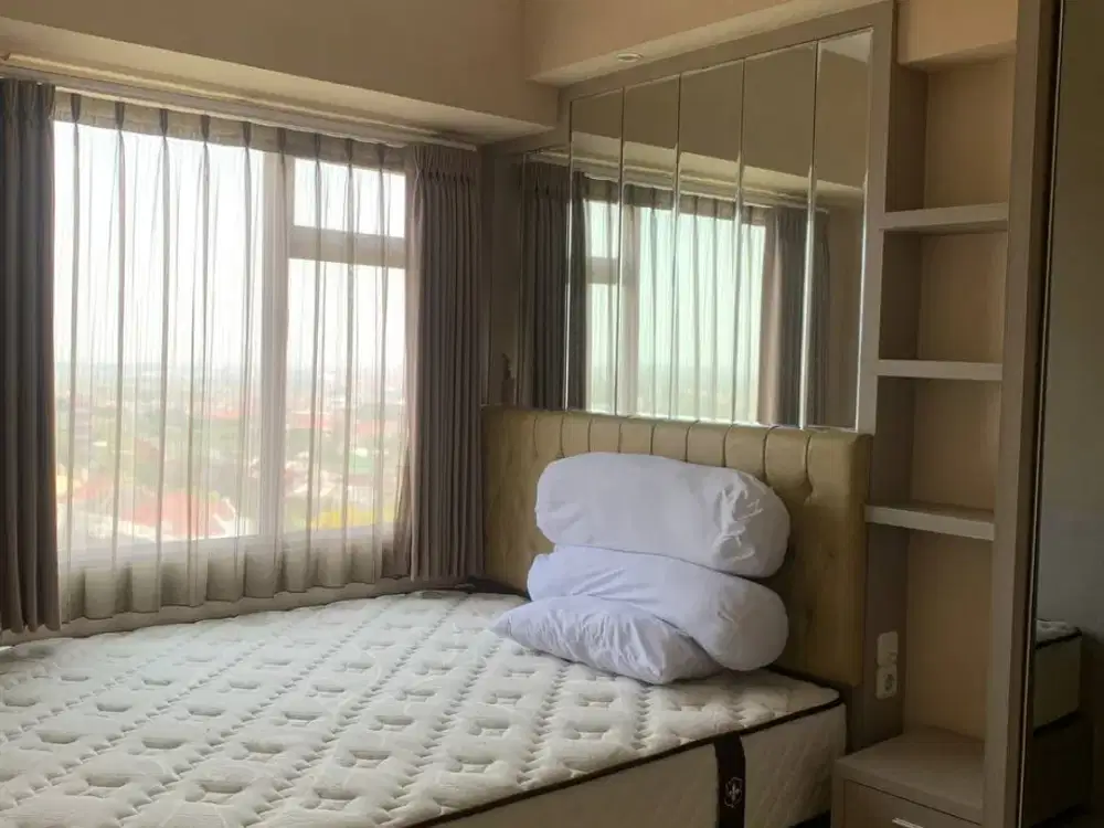 DISEWAKAN APARTEMEN EDUCITY TOWER YALE LANTAI 16 - FURNISHED