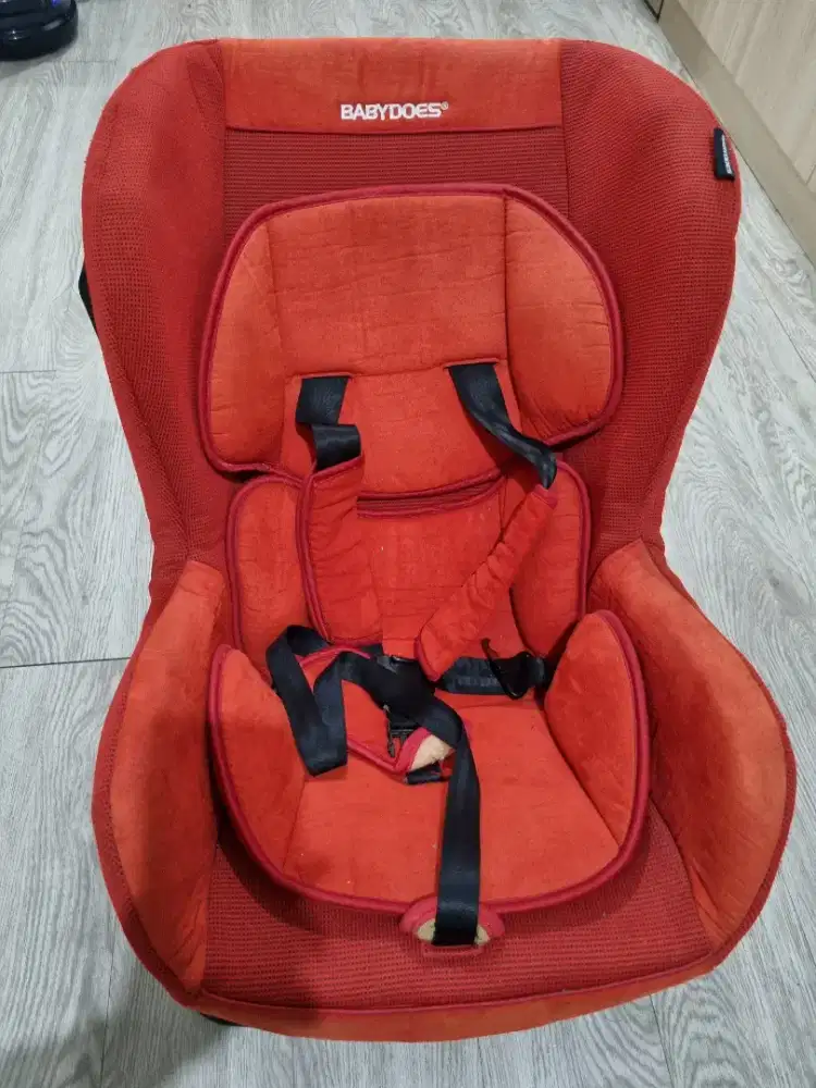 Car Seat Babydoes Red Second