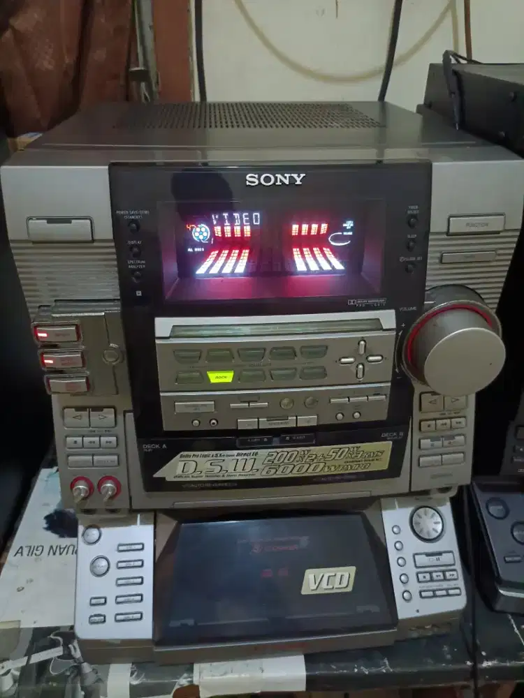 Head unit compo sony lbt Gv10av