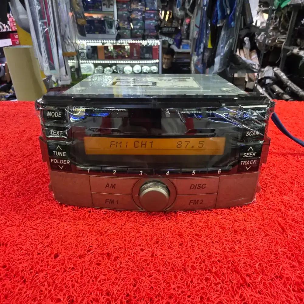 Head Unit TOYOTA RUSH 2012-2014 CD Radio FM AM orisinil