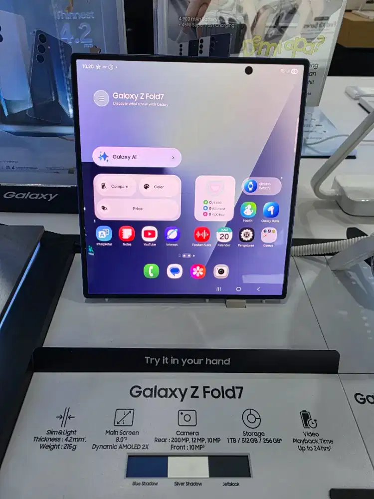 BELI SAMSUNG ZFOLD7 GRATIS SAMSUNG BUDS3 FE + WIRELESS SOUNDBAR IT