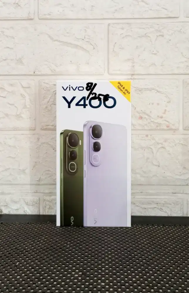 BARU..VIVO Y400 RAM 8+8/256 SEGEL/GARANSI RESMI