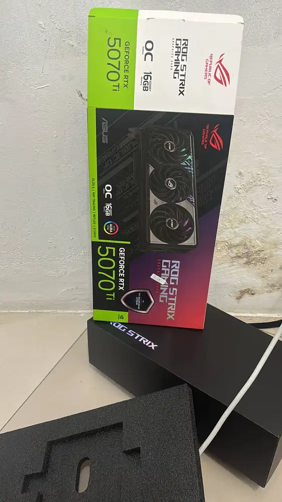 GRAPHIC CARD GPU VGA RTX 5070 Ti OC 16 GB ROG STRIX