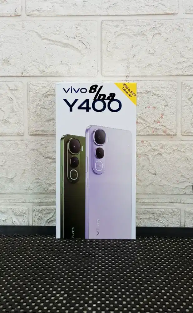 BARU..VIVO Y400 RAM 8+8/128 SEGEL/GARANSI RESMI