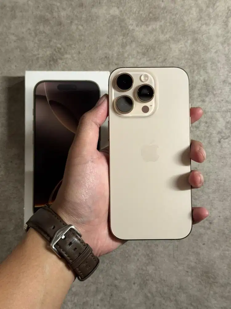 Iphone 16 Pro 256gb IBOX (Garansi On) Like New 99,99% Fullset ORIGINAL