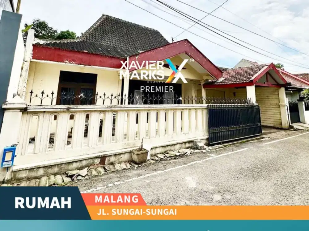 Dijual Rumah Hitung Tanah Dekat Pusat Kuliner di Blimbing Malang