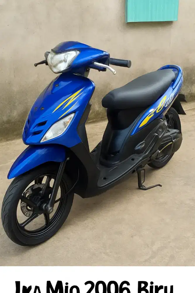 YAMAHA MIO 5TL BIRU CERAH SIAP PAKAI
