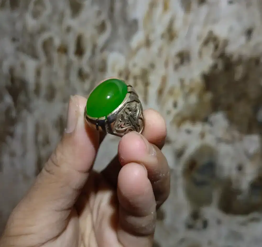 Green calsedony/hijau garut kristal