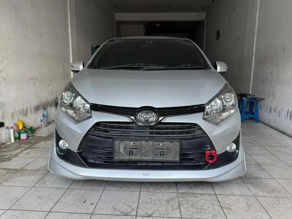 Tdp 20 Jt Toyota Agya 1.2 G Trd Sportivo Automatic 2020 Silver 1 Nama