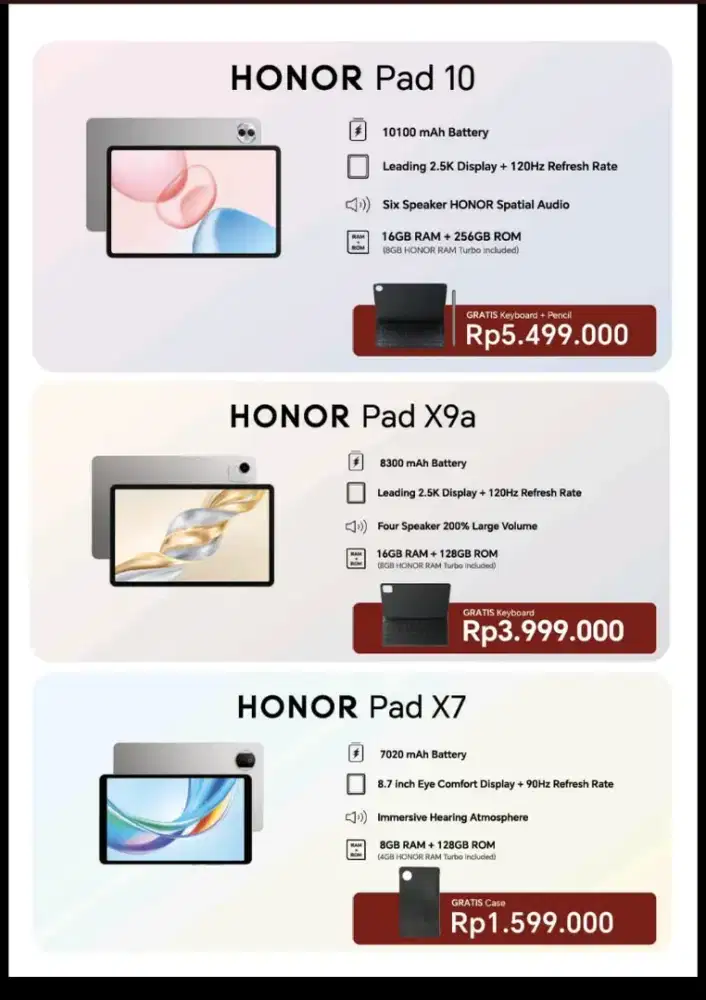 PAD X7A Tab Anak murah