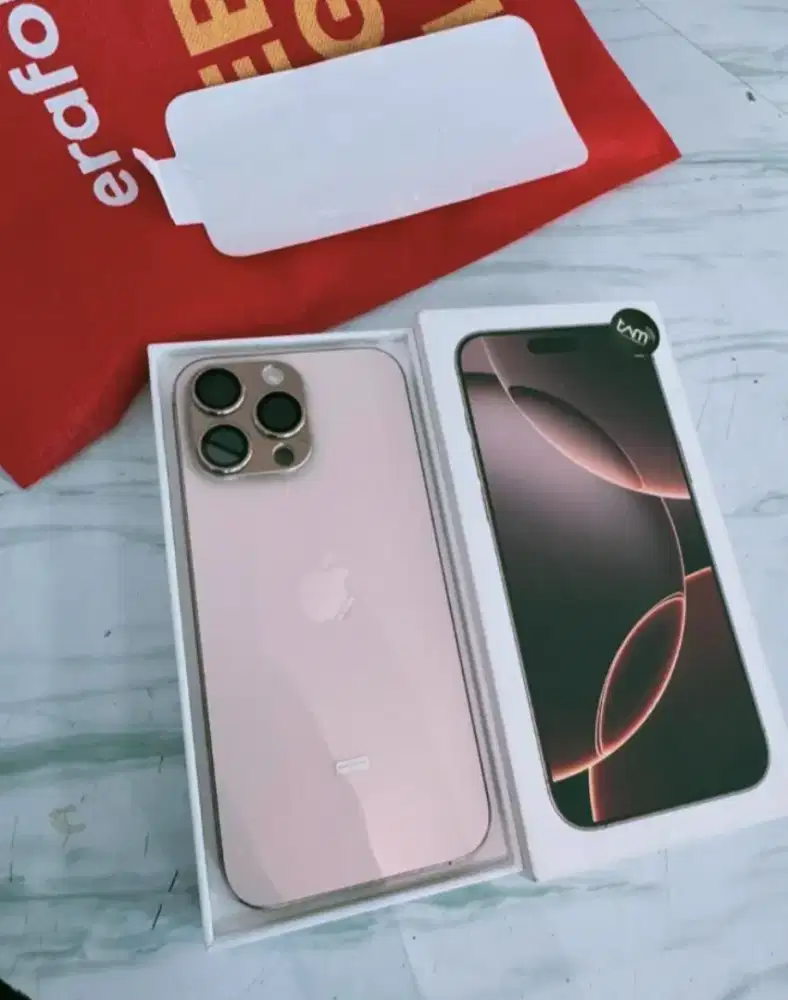 iphone 16 pro max 1TB bh 98 garansi on 04 2026