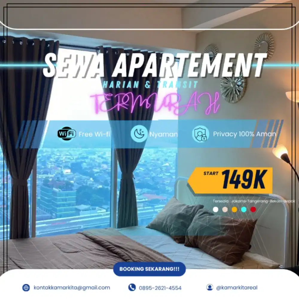 Sewa Apartemen Grand Dhika City Bekasi Timur Harian/Transit Termurah