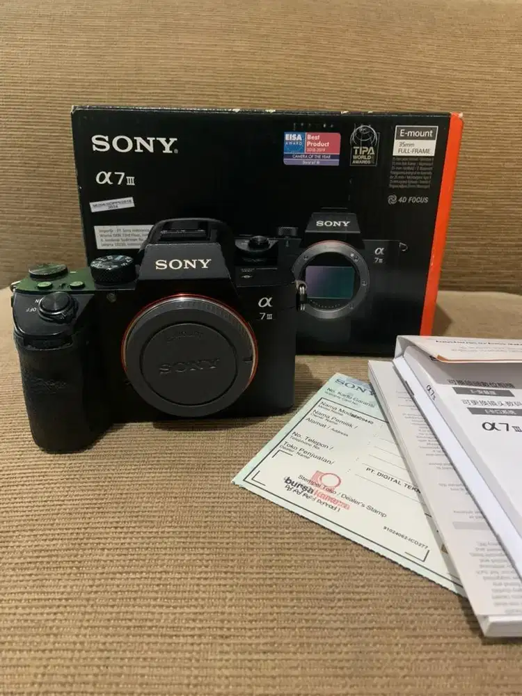 Sony A7 III Body Only Fullset