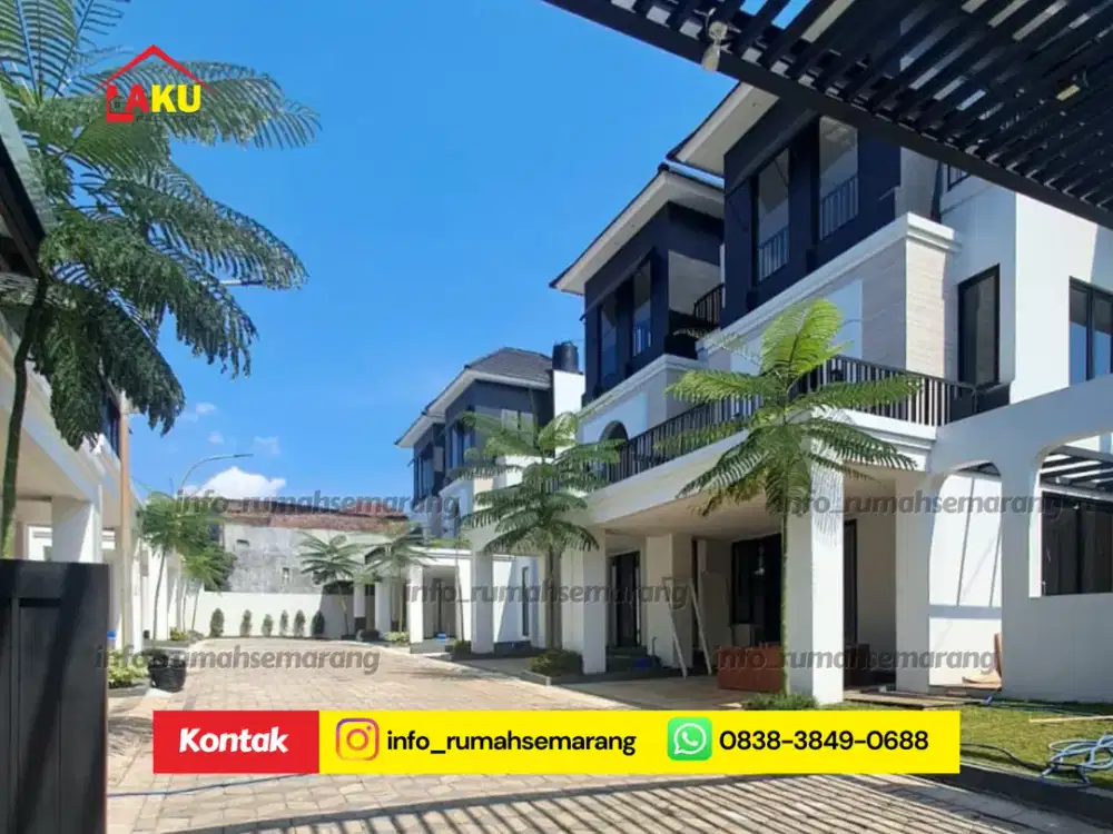 PROMO SPESIAL! 1 Unit Terakhir Rumah 3 Lantai - Free Biaya, 4 KT, Carport 3 Mobil