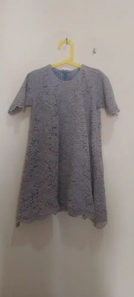 Dress brokat anak usia 5-6 tahun