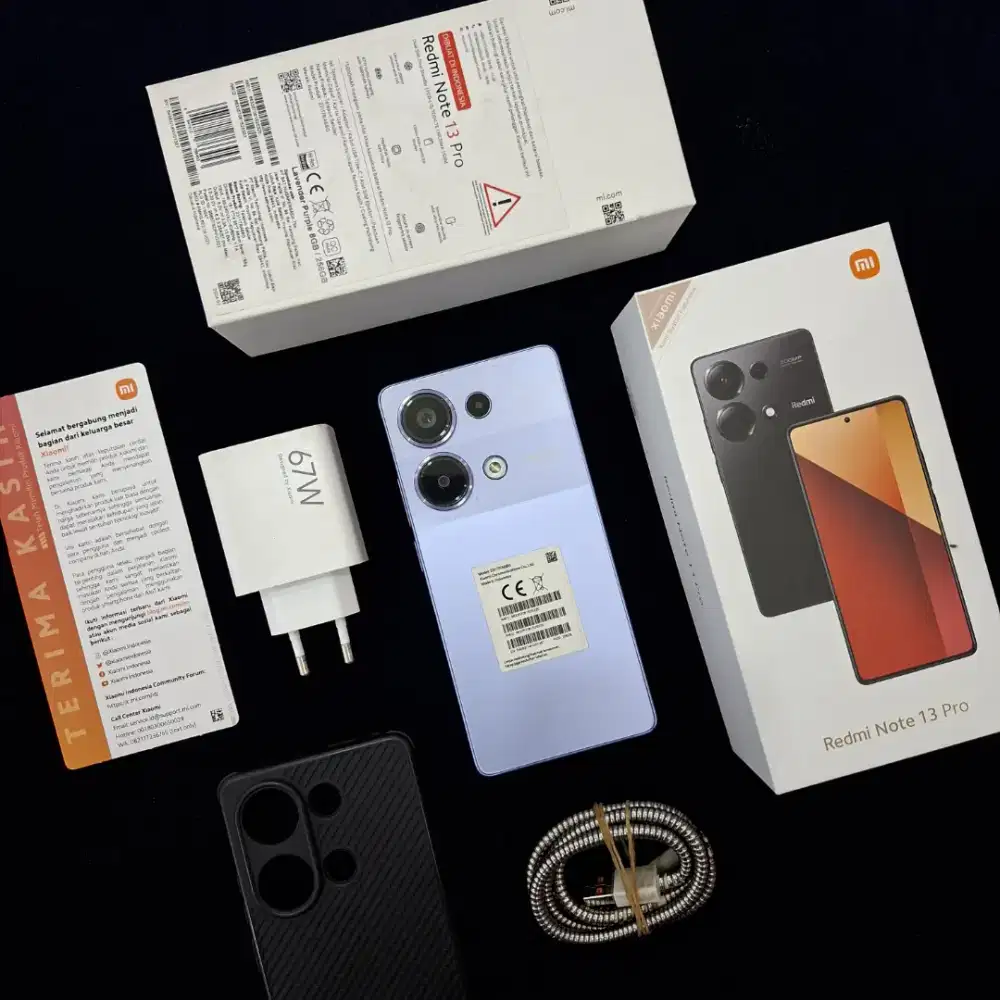Redmi Note 13 Pro 4G 8/256 Second Fulset Pemakaian