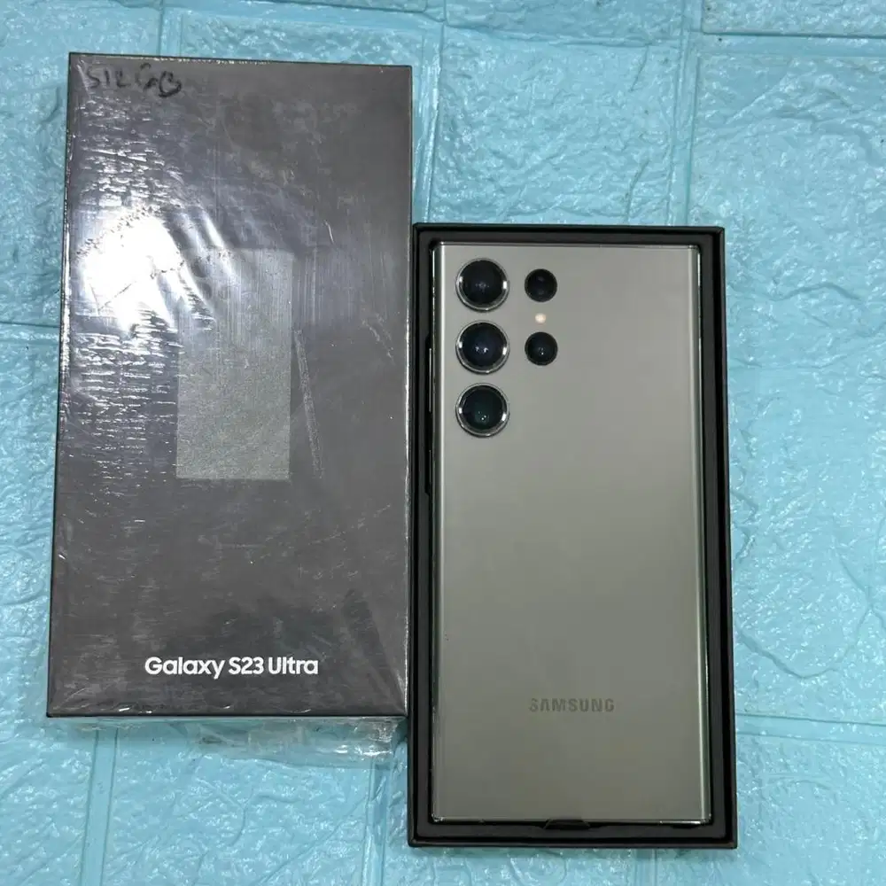 Samsung S23Ultra 12/512Gb Resmi Sein Indonesia Fullset original