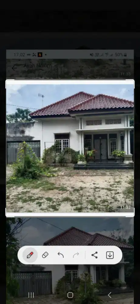 Jual rumah lokasi 100 meter dari as jend sudirman